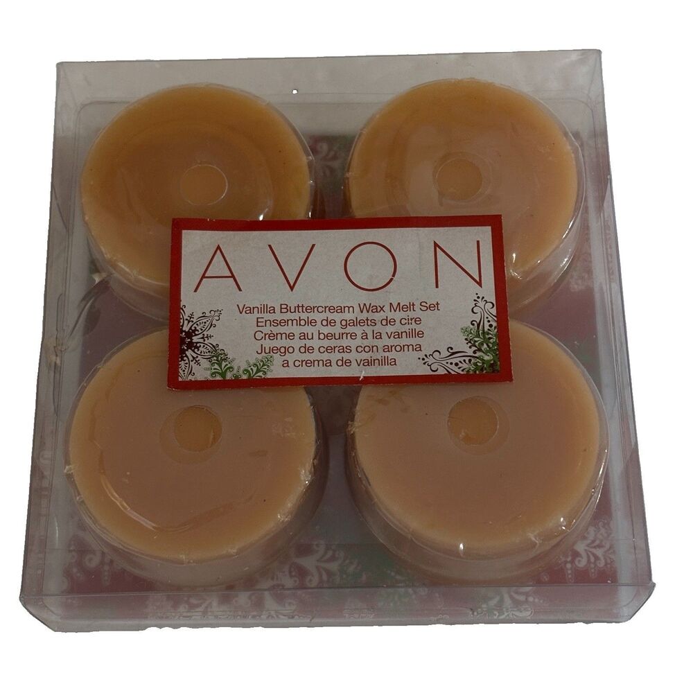Avon Vanilla Buttercream Wax Melt Set of 8 New in Box